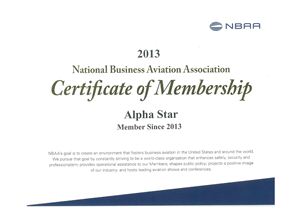 NBAA - Certificate